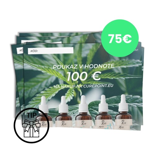 Darčeková poukážka 100 eur