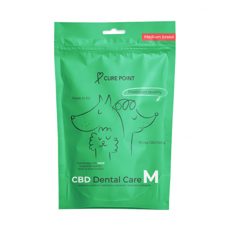 CBD Pamlsky Dental Care M, 100g